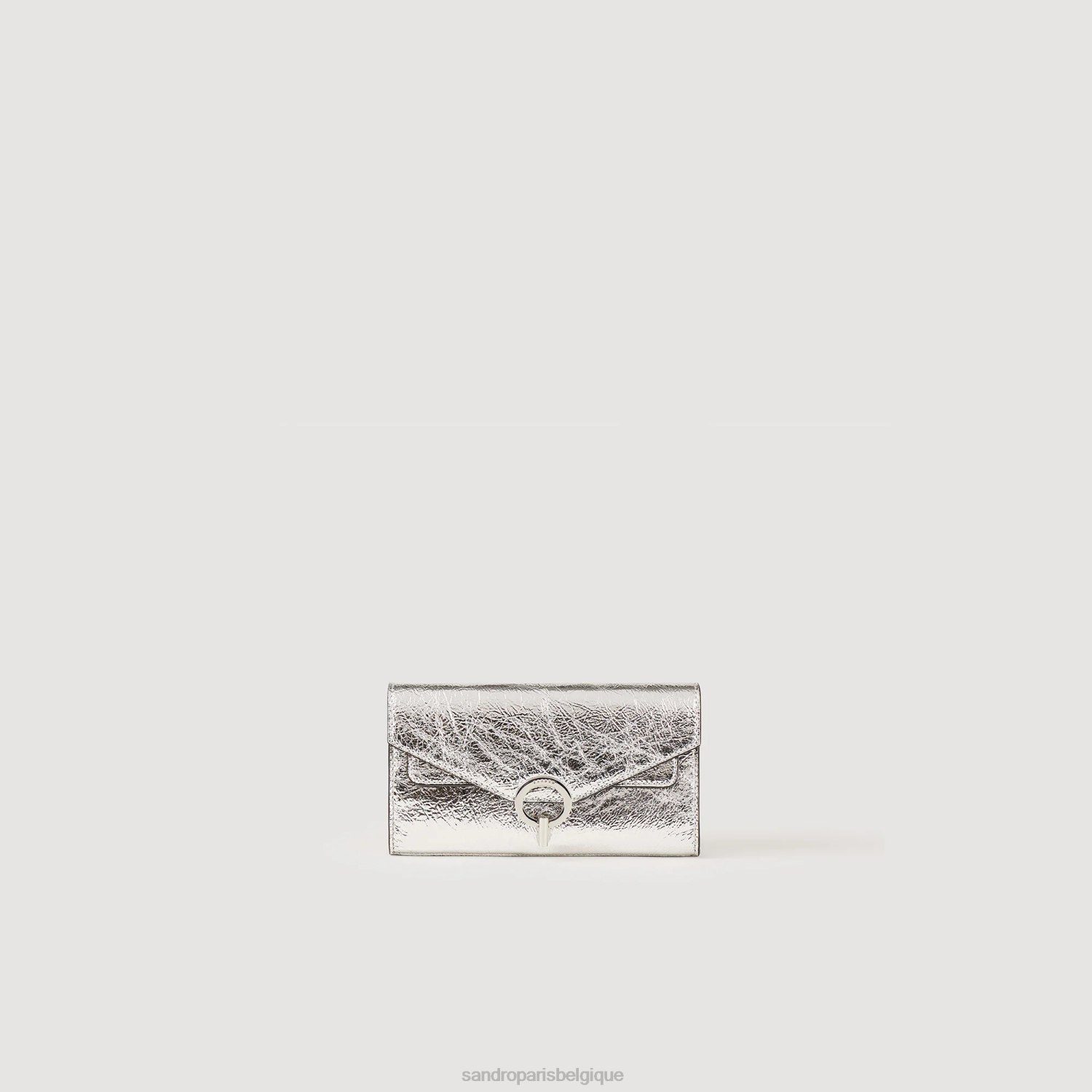 accessoires Sandro Paris pochette à poche yza argent femmes XLXD514