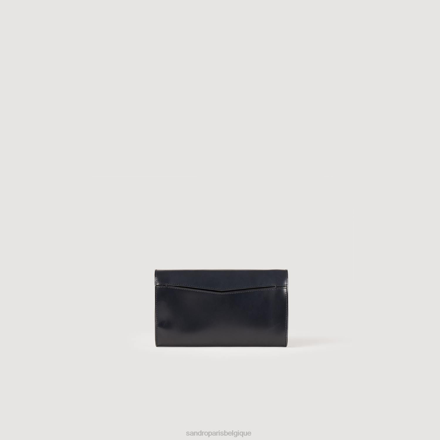 accessoires Sandro Paris pochette à poche yza noir femmes XLXD511