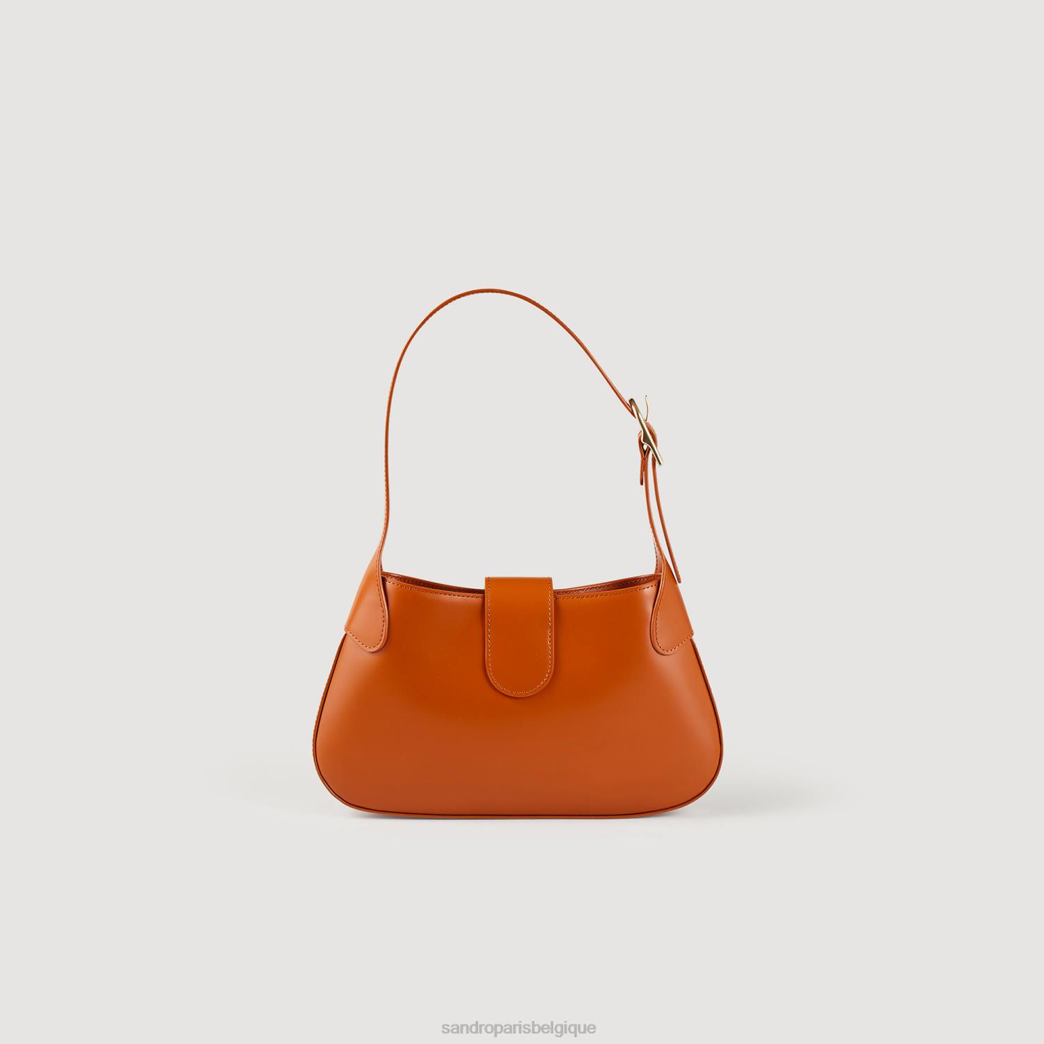accessoires Sandro Paris sac baguette caramel femmes XLXD555