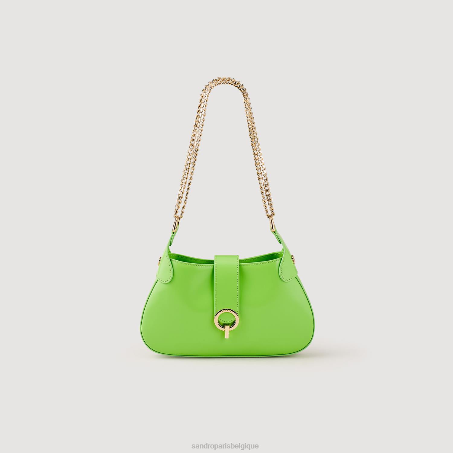 accessoires Sandro Paris sac à chaîne Sweet Janet Pomme verte femmes XLXD576