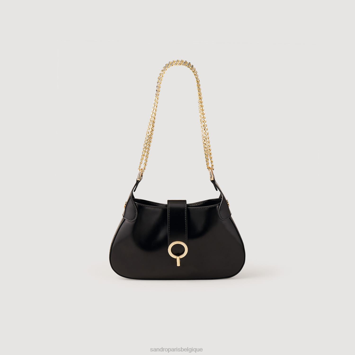 accessoires Sandro Paris sac à chaîne Sweet Janet noir femmes XLXD559