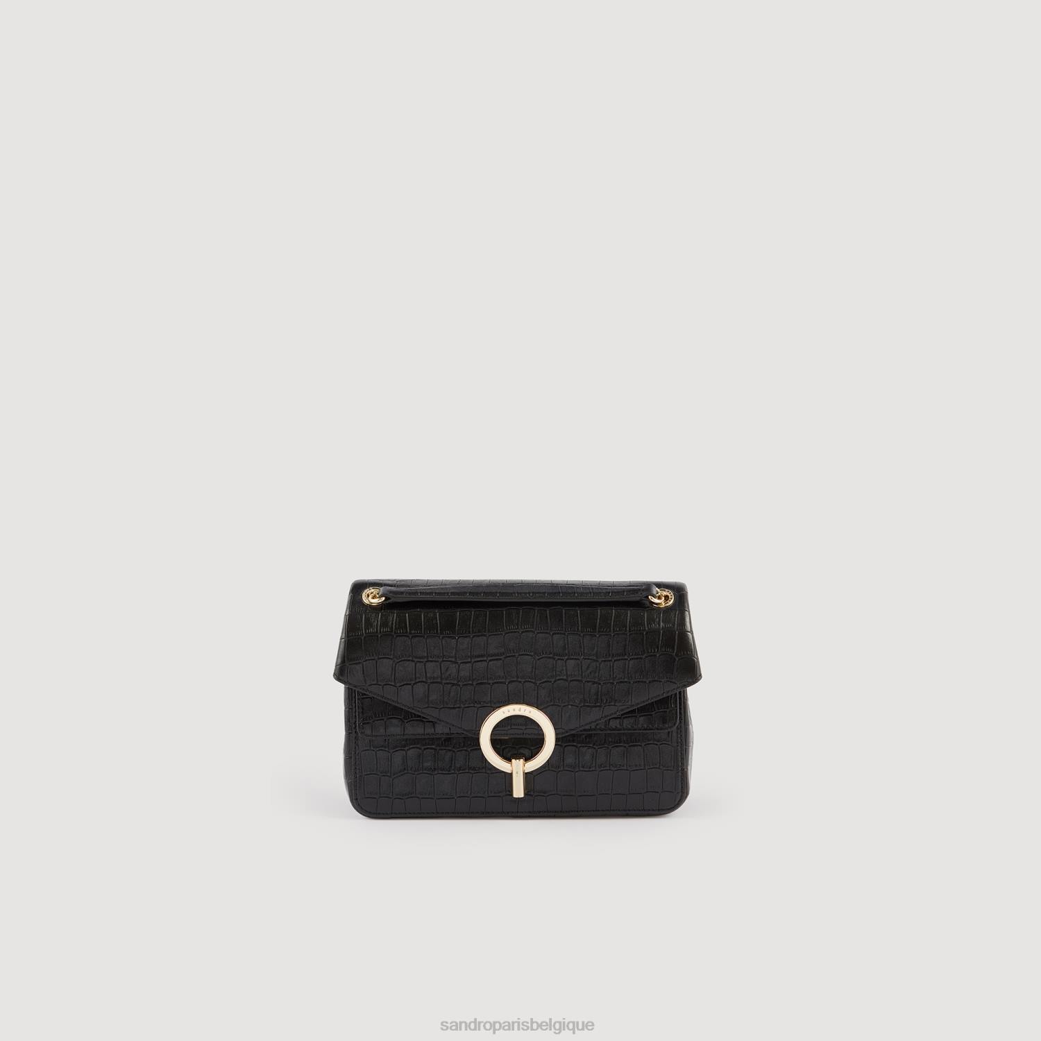 accessoires Sandro Paris sac yza noir femmes XLXD533