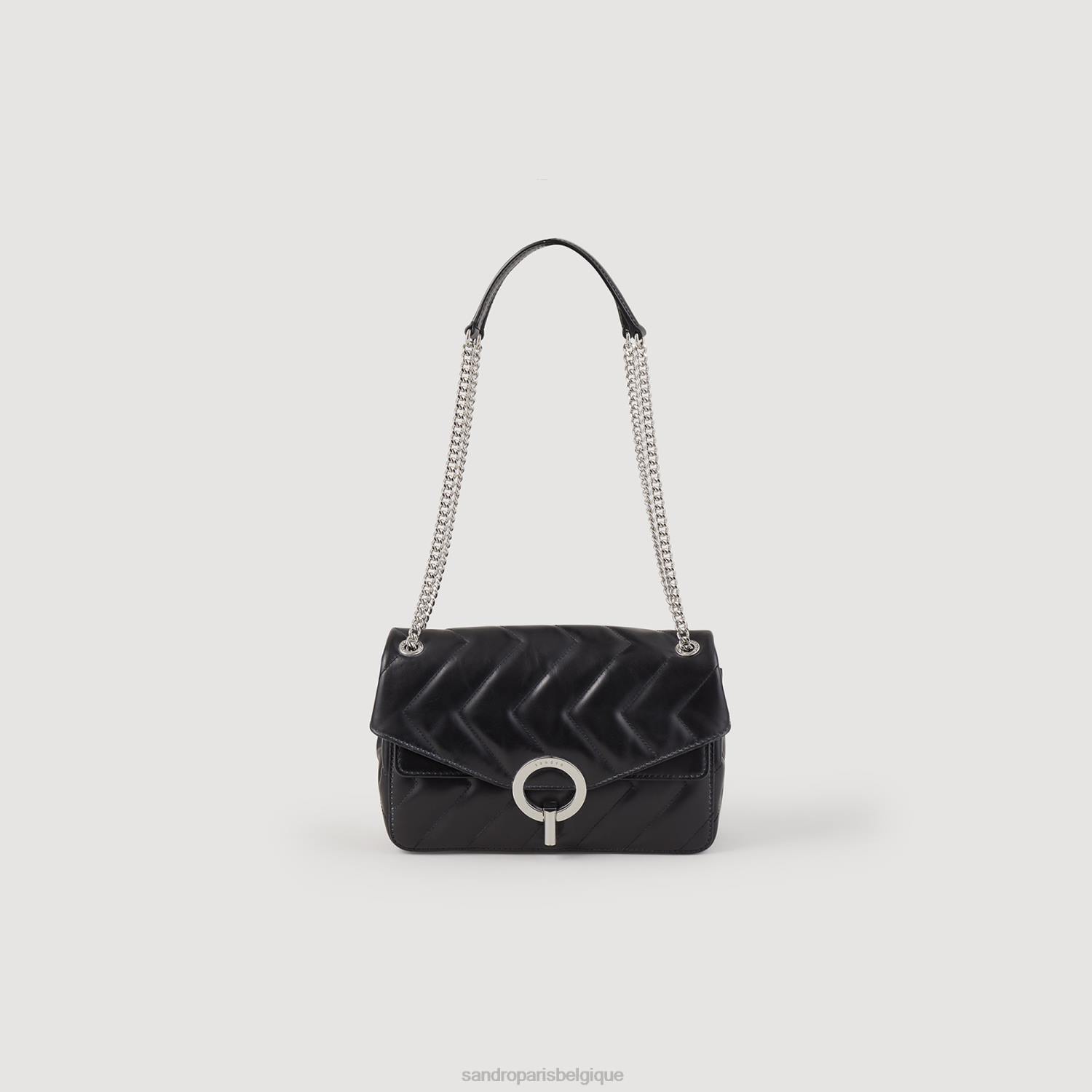 accessoires Sandro Paris sac yza noir femmes XLXD535