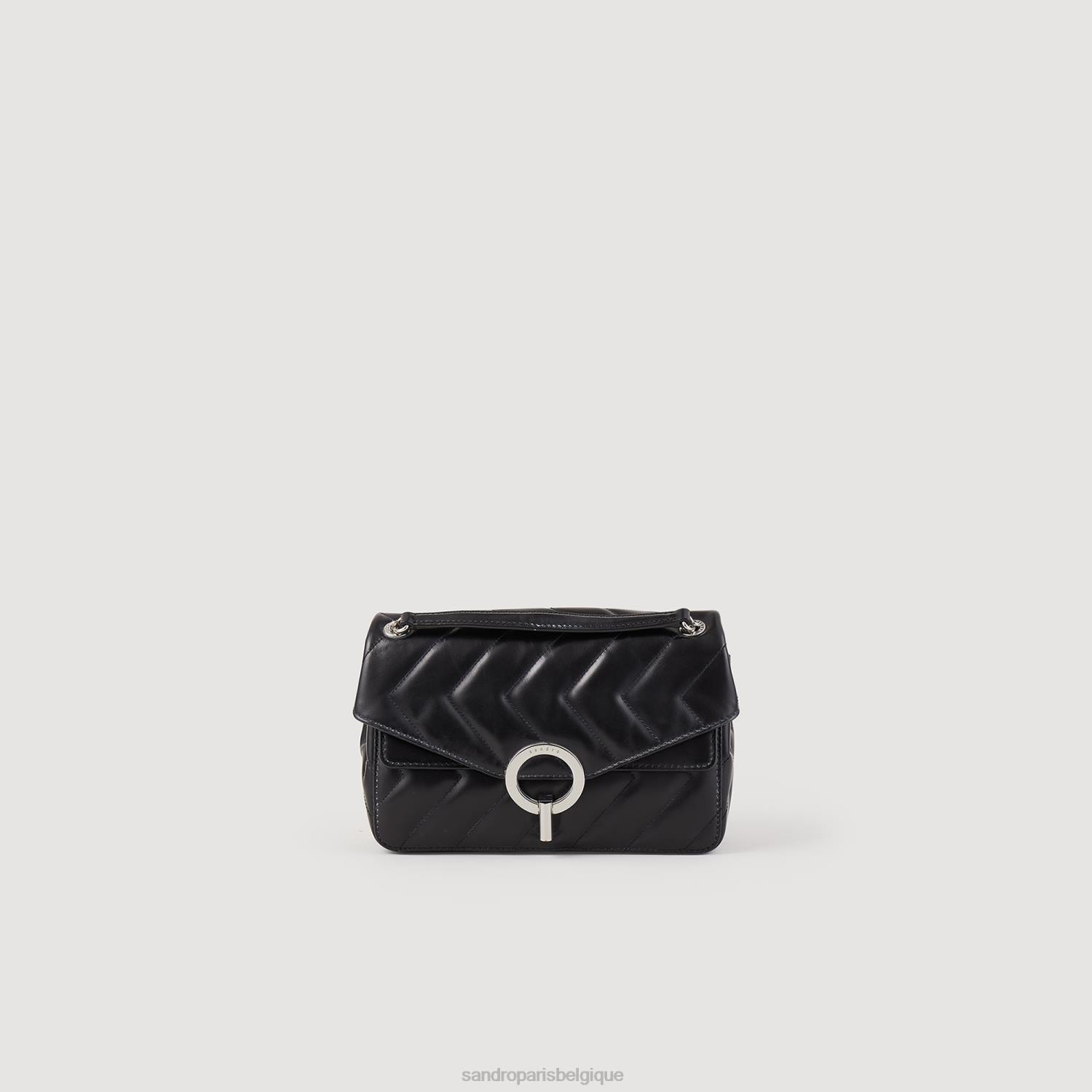 accessoires Sandro Paris sac yza noir femmes XLXD535