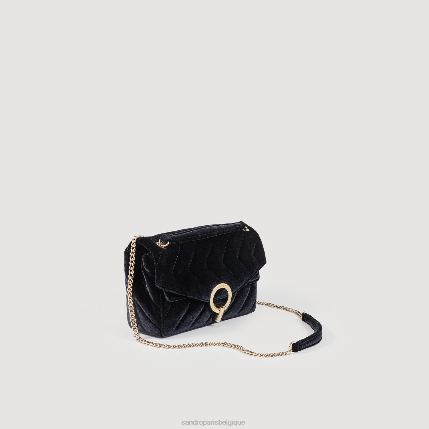 accessoires Sandro Paris sac yza noir femmes XLXD536