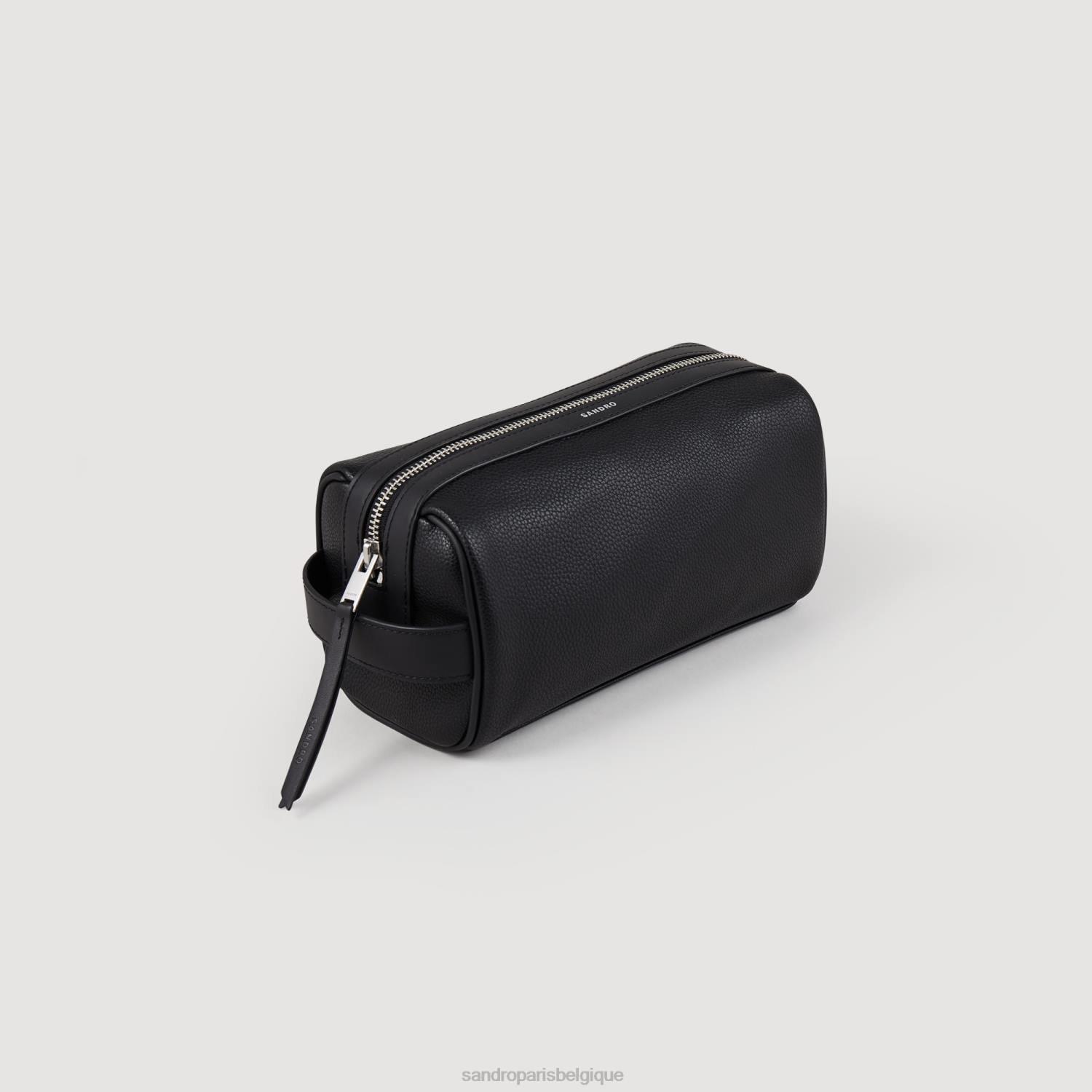 accessoires Sandro Paris trousse de toilette noir Hommes XLXD839