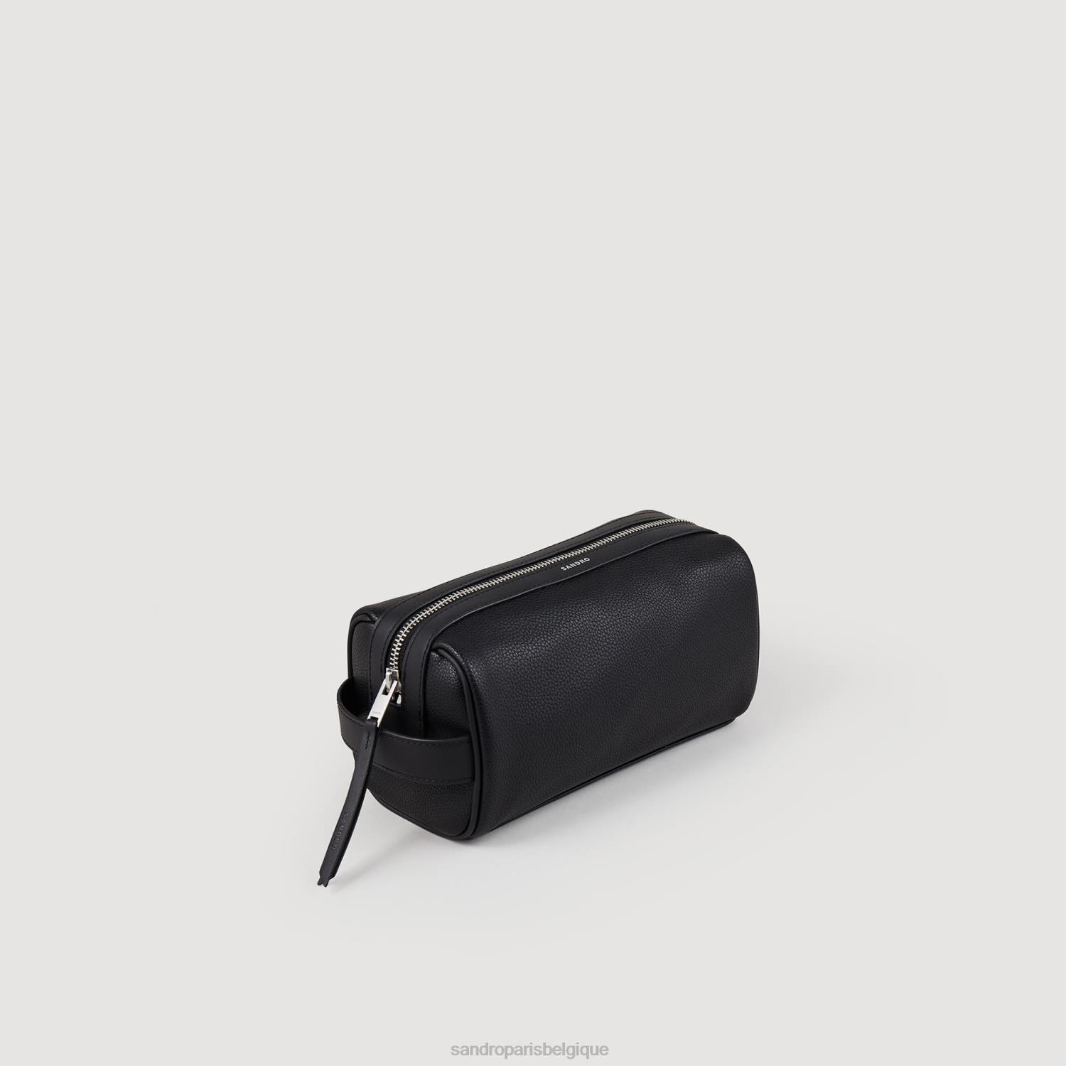 accessoires Sandro Paris trousse de toilette noir Hommes XLXD839