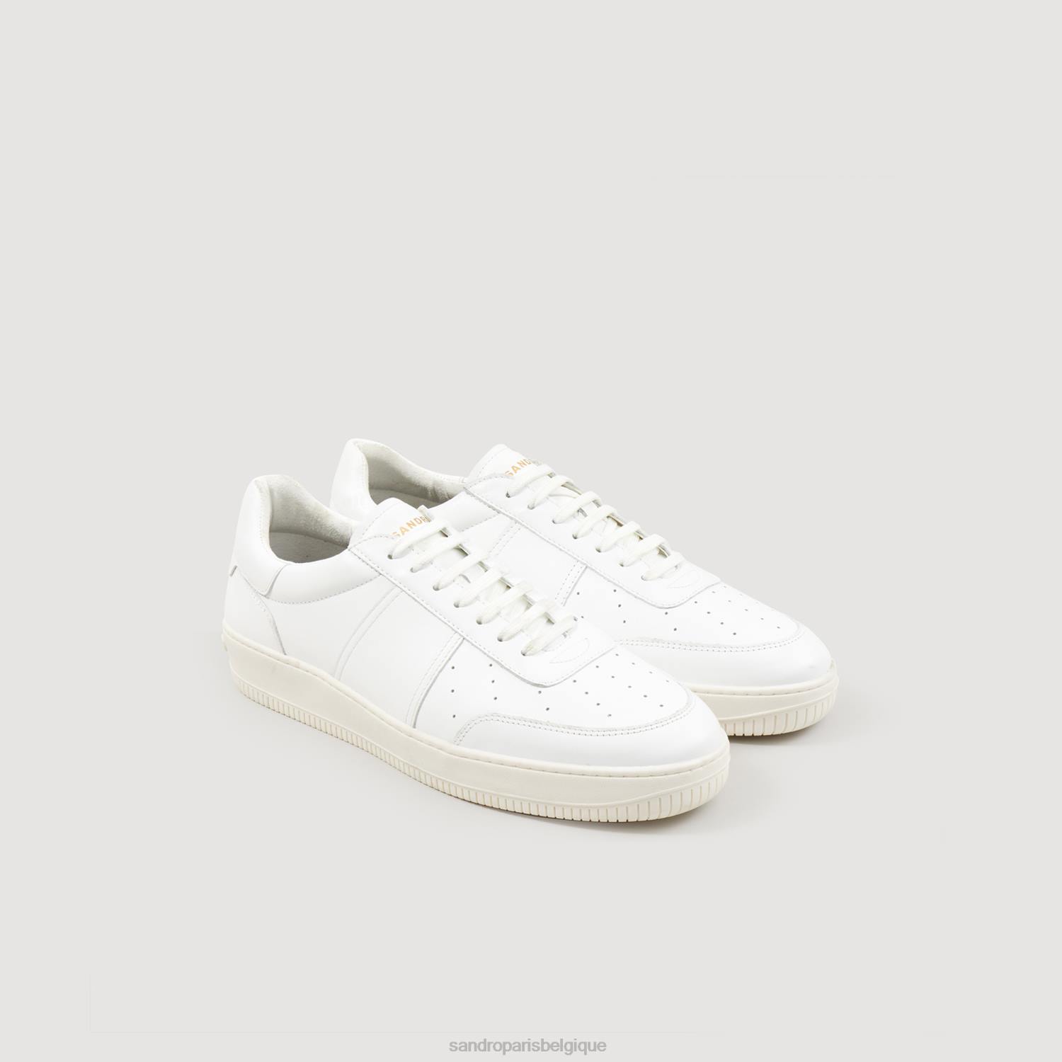 chaussure Sandro Paris baskets basses blanc Hommes XLXD834