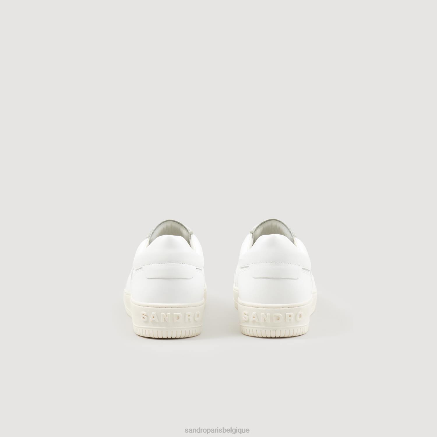 chaussure Sandro Paris baskets basses blanc Hommes XLXD834