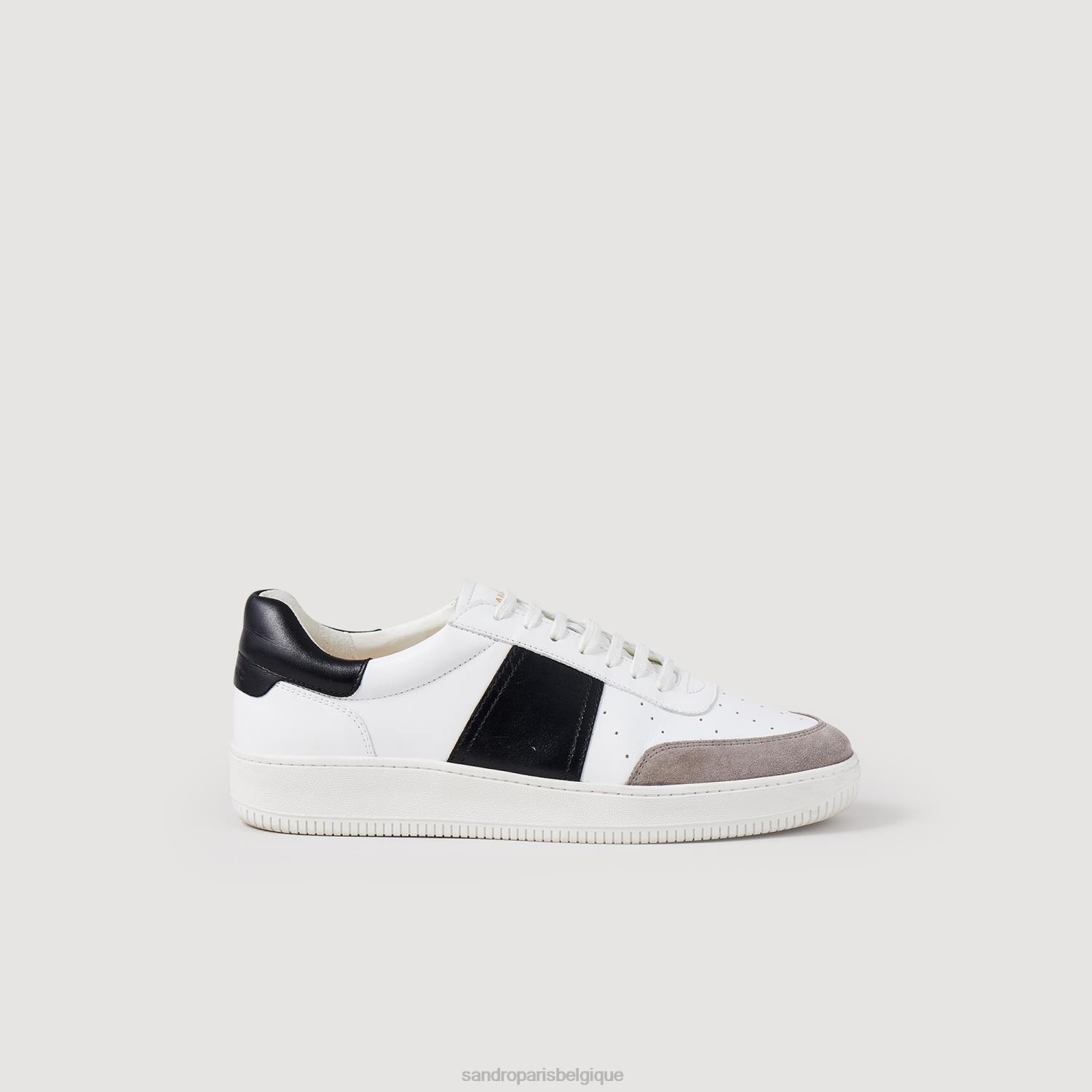 chaussure Sandro Paris baskets basses blanc Hommes XLXD838