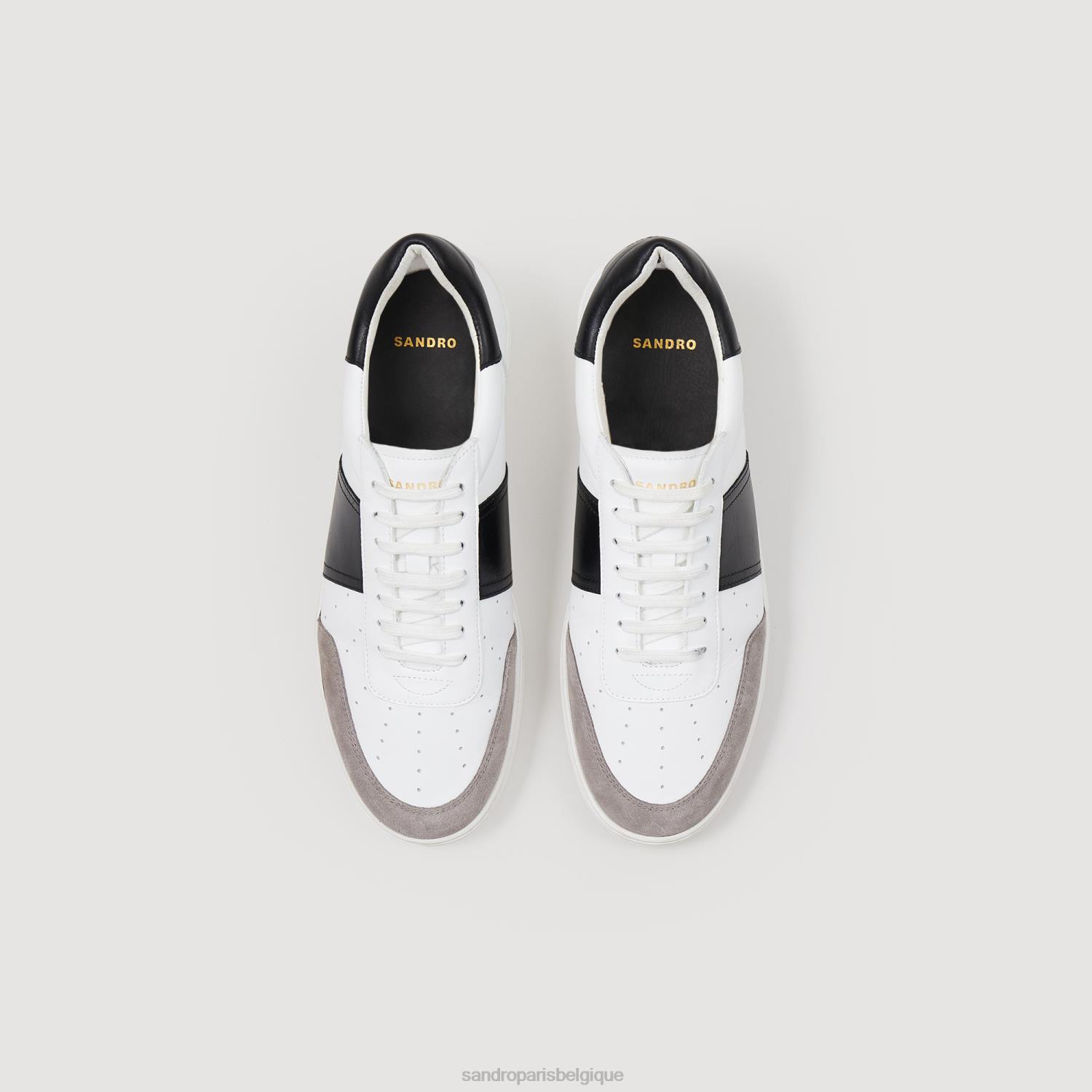chaussure Sandro Paris baskets basses blanc Hommes XLXD838